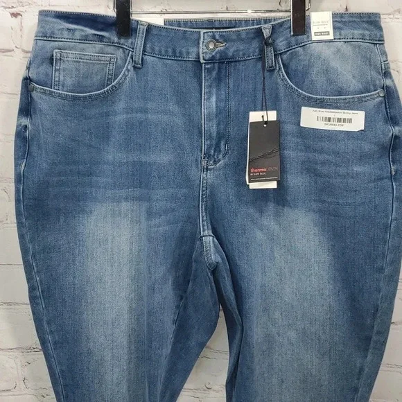 Judy Blue Therma Denim Skinny Fit High Waist Curvy Womens Jeans Size 22W NWT - Picture 2 of 13